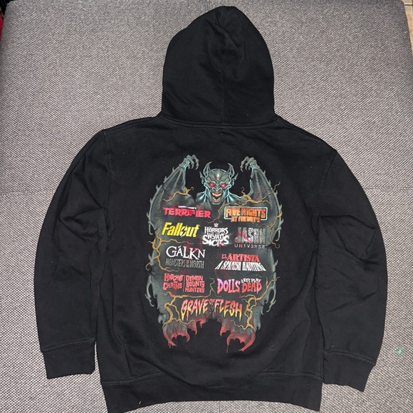 Universal Studio Other - Halloween Horror Nights 2025 Black Horror Hoodie